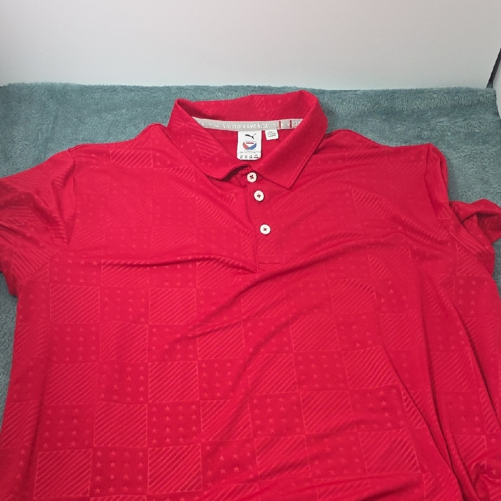 Puma Golf Volition America Star Polo
